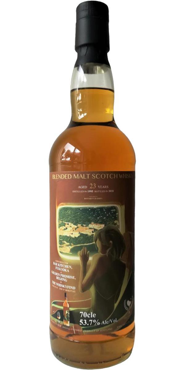 Blended Malt Scotch Whisky 1995 TWf Bar Talk
