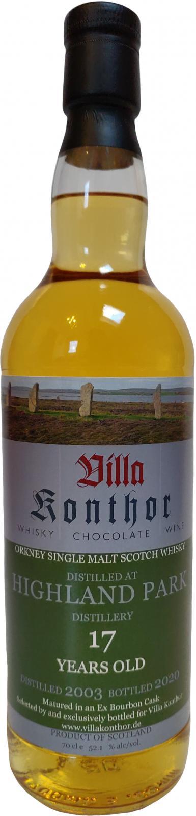 Highland Park 2003 VK