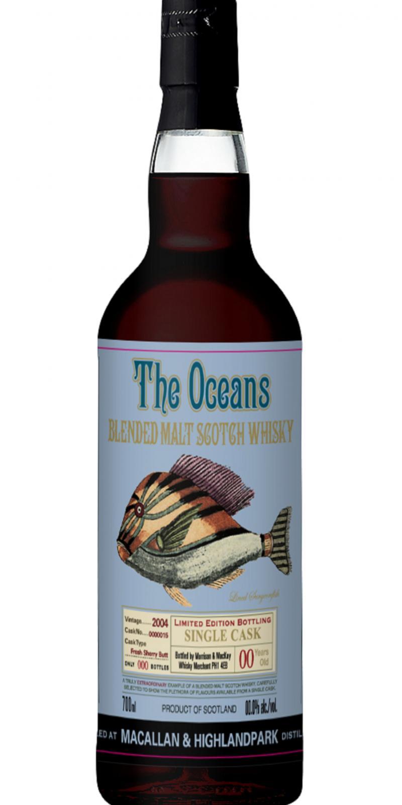 Blended Malt Scotch Whisky 2004 W-e The Oceans
