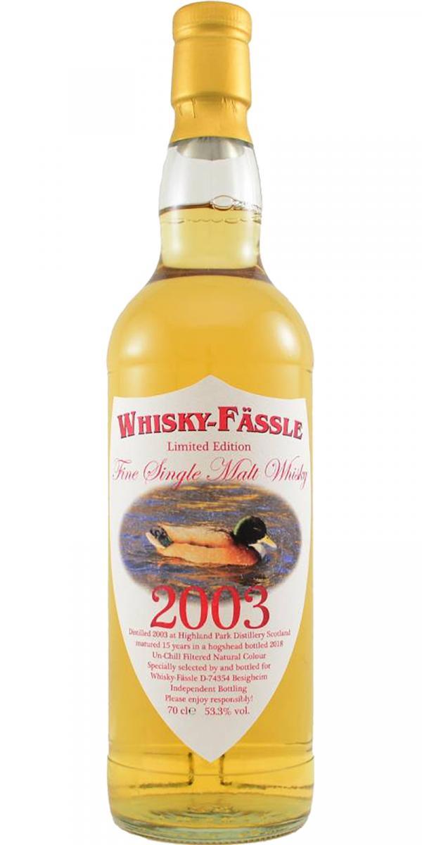 Highland Park 2003 W-F Limited Edition