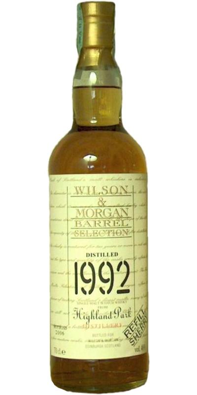Highland Park 1992 WM Barrel Selection