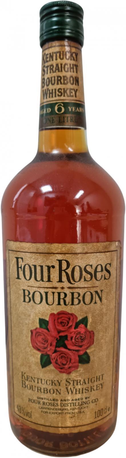 Four Roses 06-year-old  Kentucky Straight Bourbon Whiskey