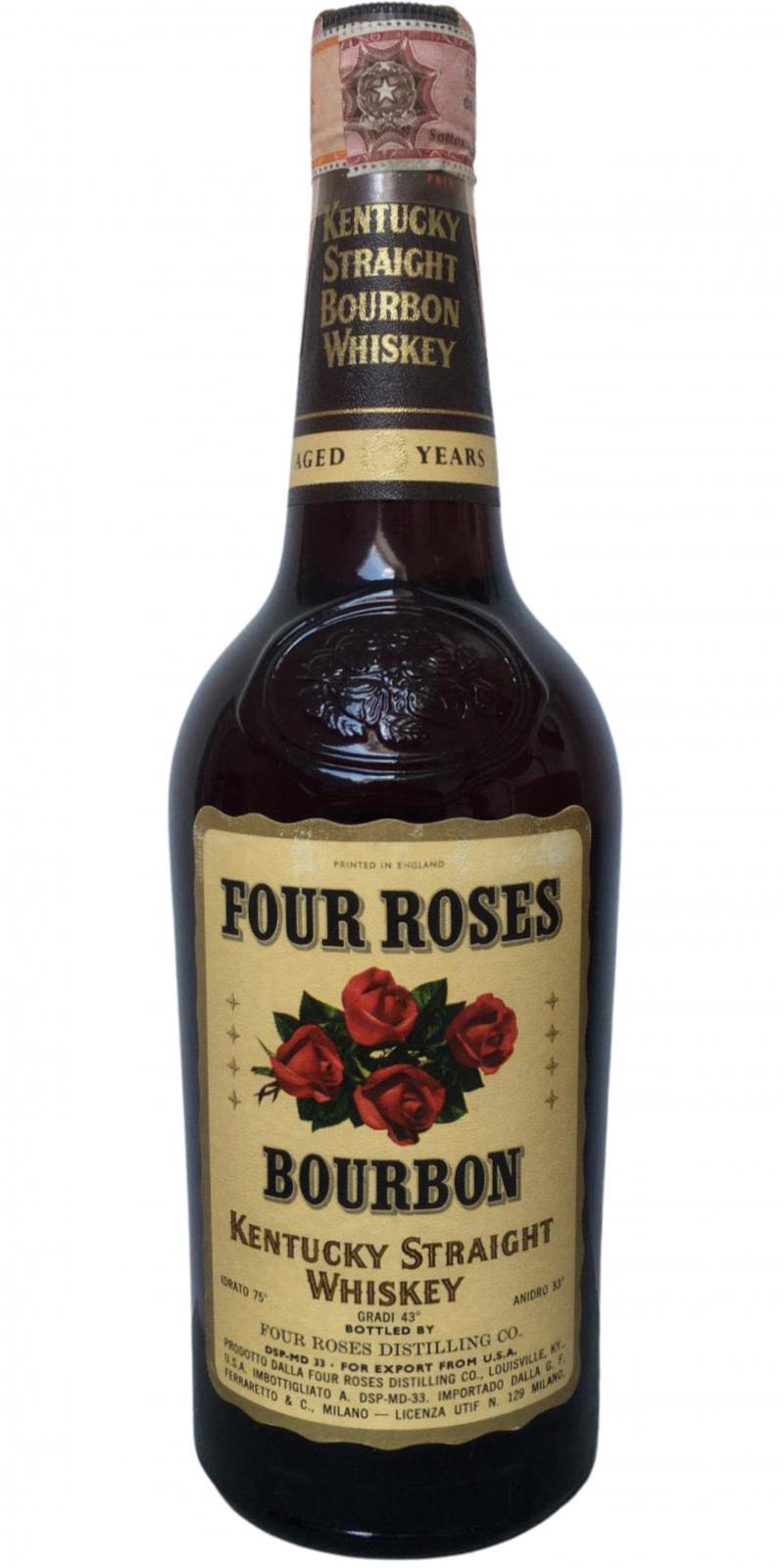 Four Roses 06-year-old  Kentucky Straight Bourbon Whiskey