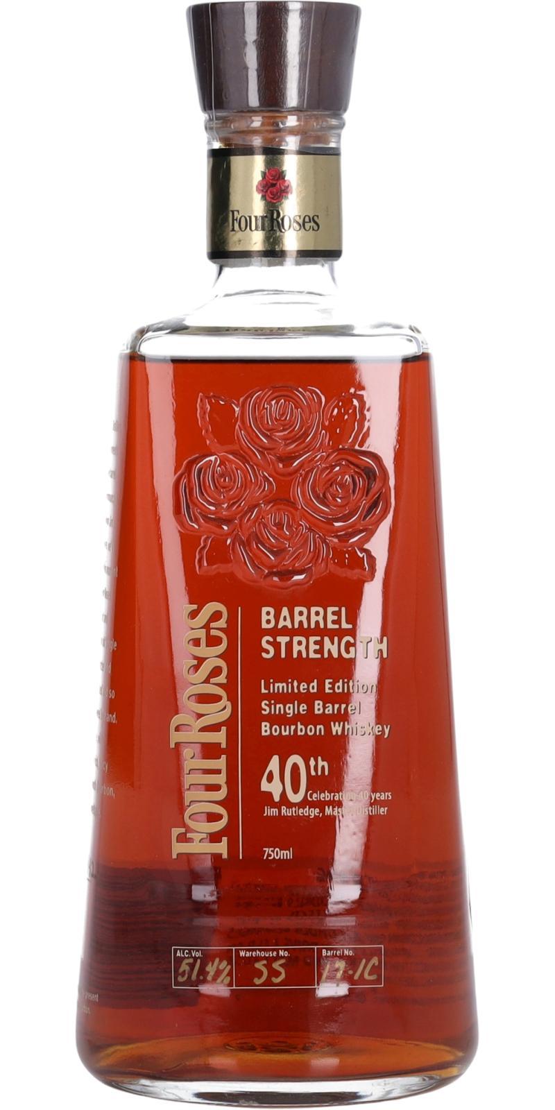 Four Roses 13-year-old  Jim Rutledge 40th Year