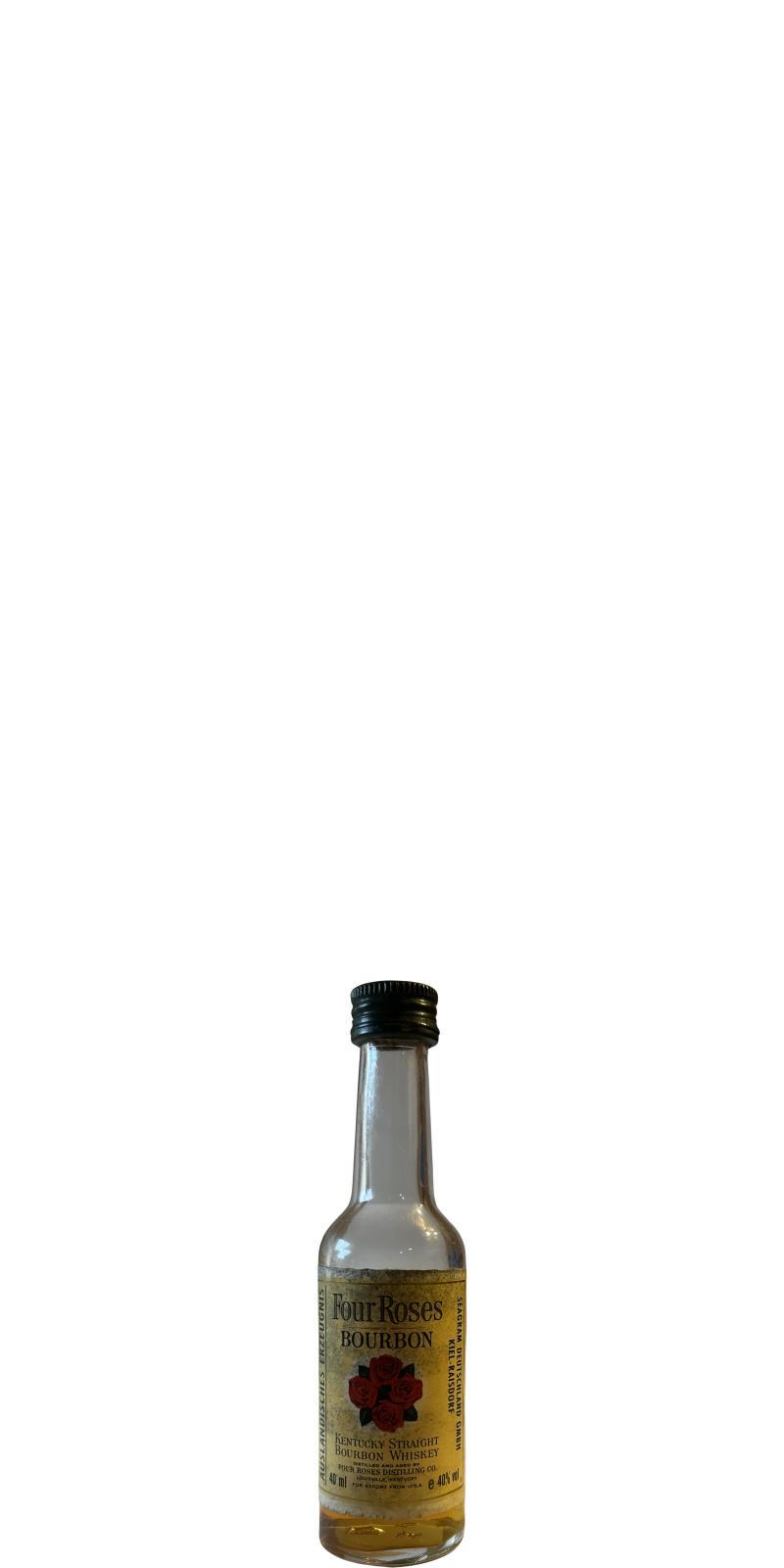 Four Roses Bourbon  Kentucky Straight Bourbon Whiskey