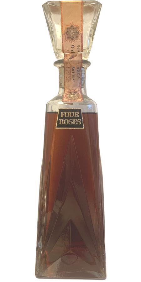 Four Roses Bourbon Whiskey  Decanter Fifth