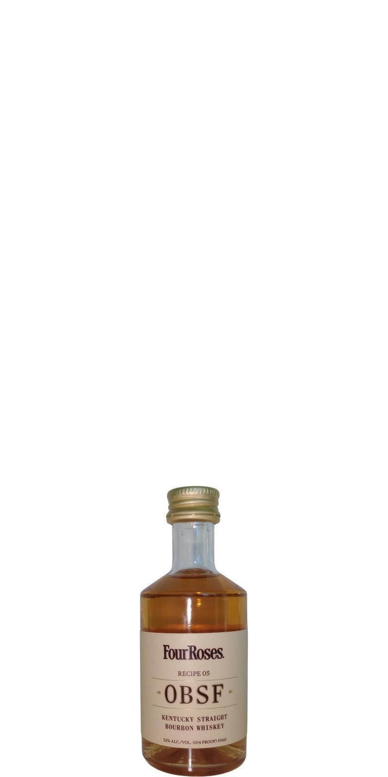 Four Roses OBSF  Tasting Experience