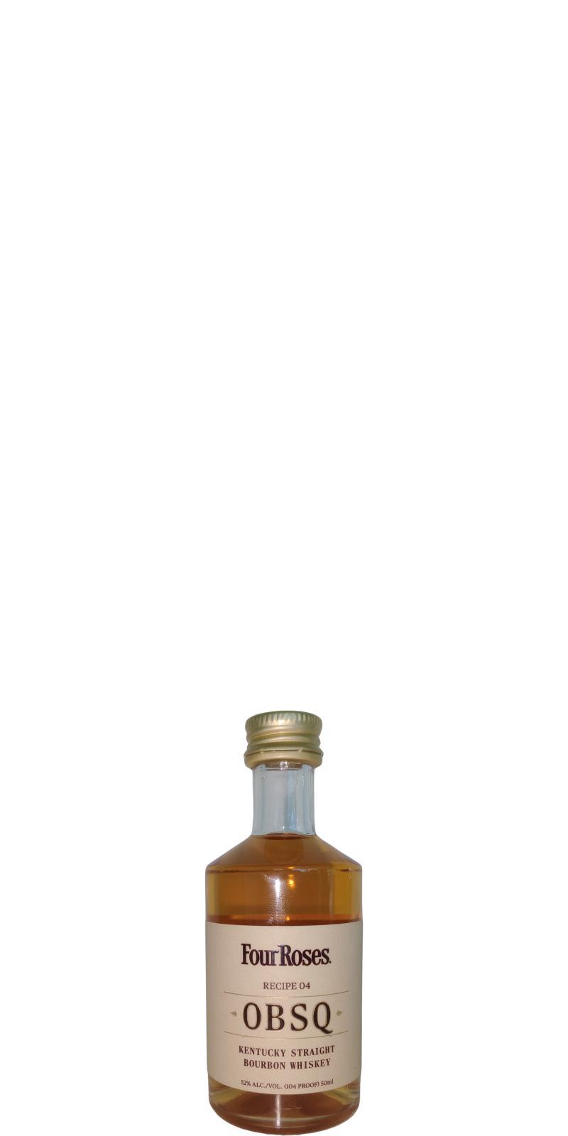 Four Roses OBSQ  Tasting Experience