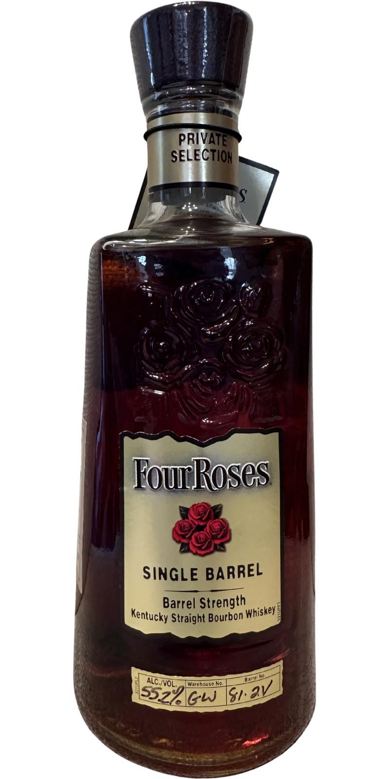 Four Roses Private Selection OBSF  Single Barrel Barrel Proof