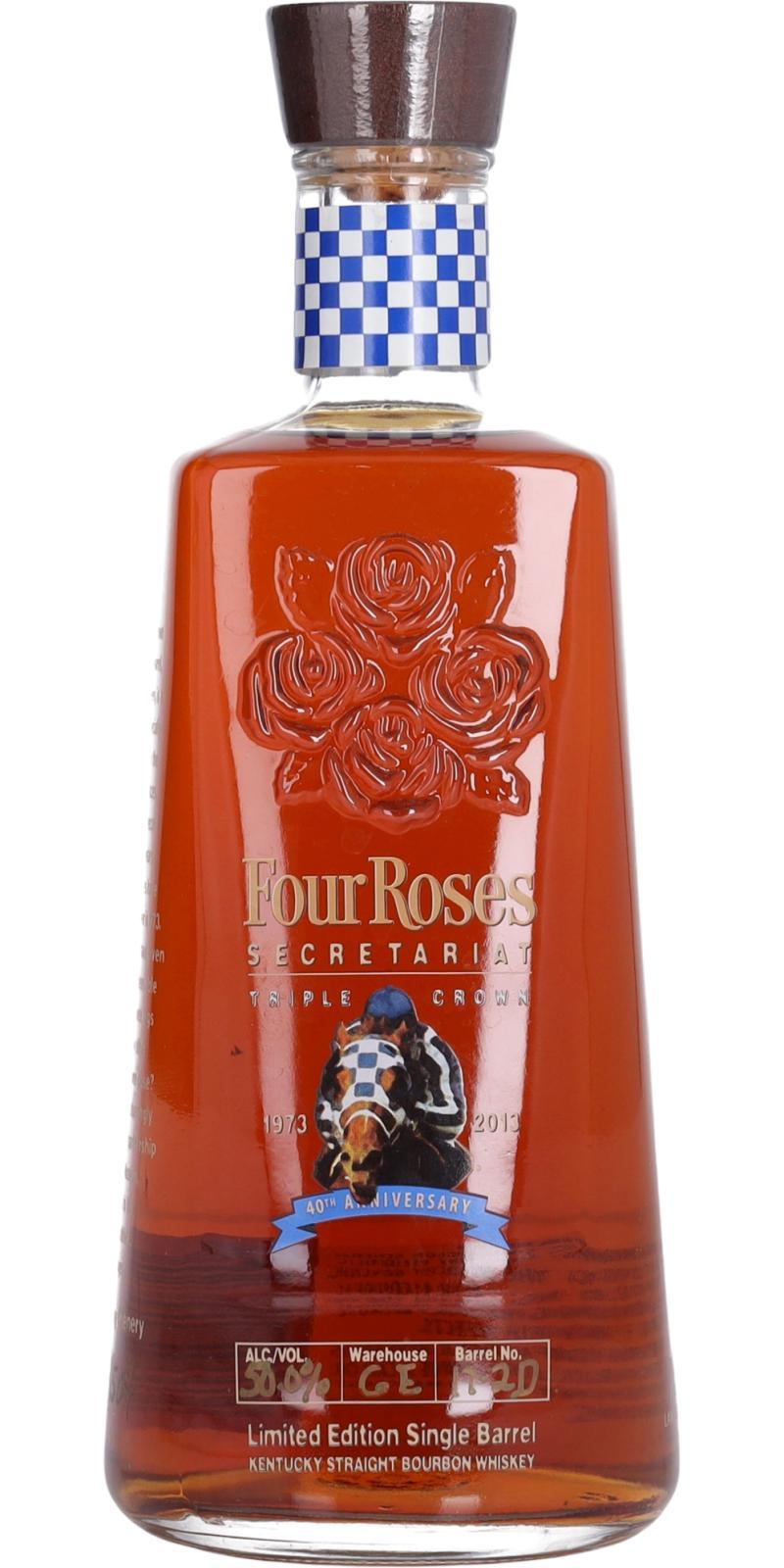 Four Roses Secretariat Triple Crown  40th Anniversary 1973-2013