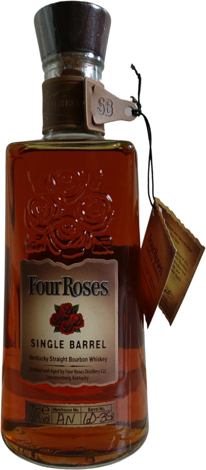 Four Roses Single Barrel  Kentucky Straight Bourbon Whiskey