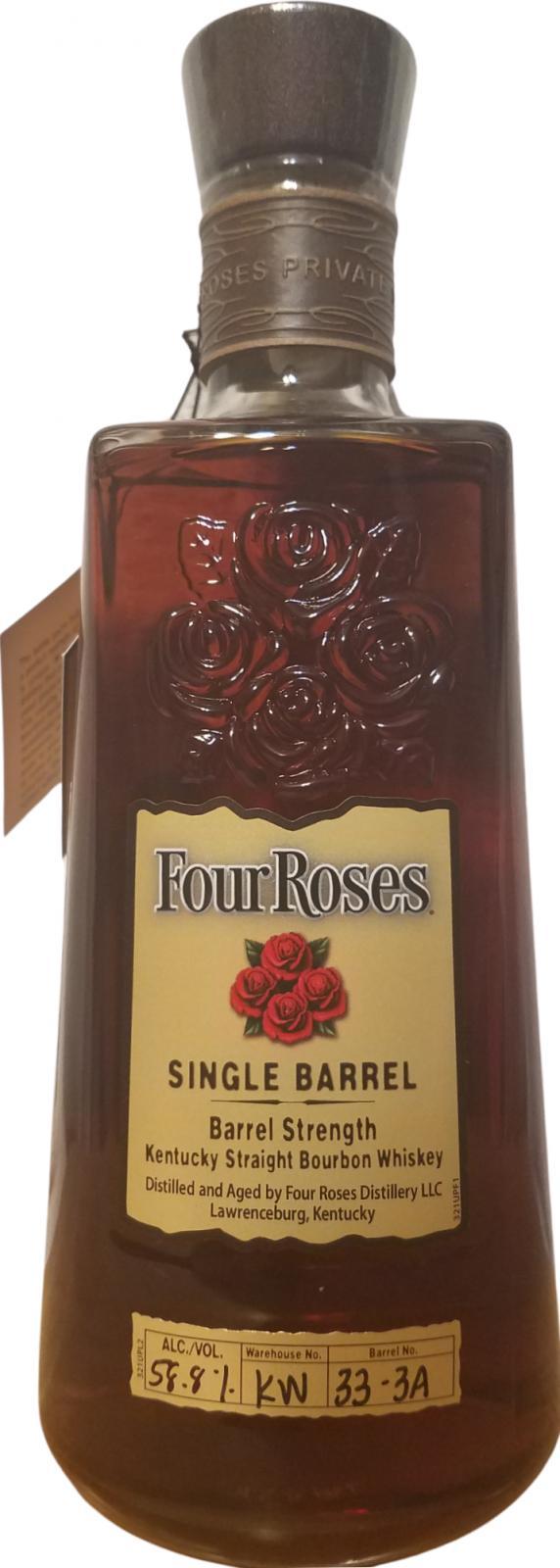 Four Roses Single Barrel  Private Selection OESK