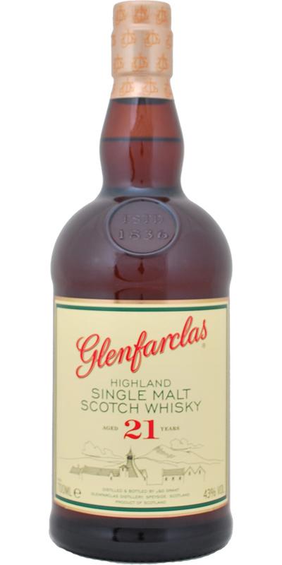 Glenfarclas 21-year-old  New Label