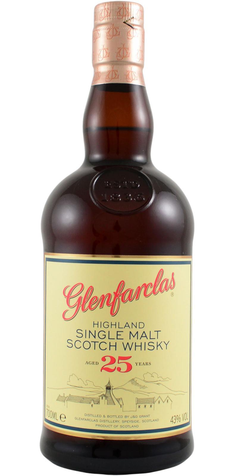 Glenfarclas 25-year-old  New Label