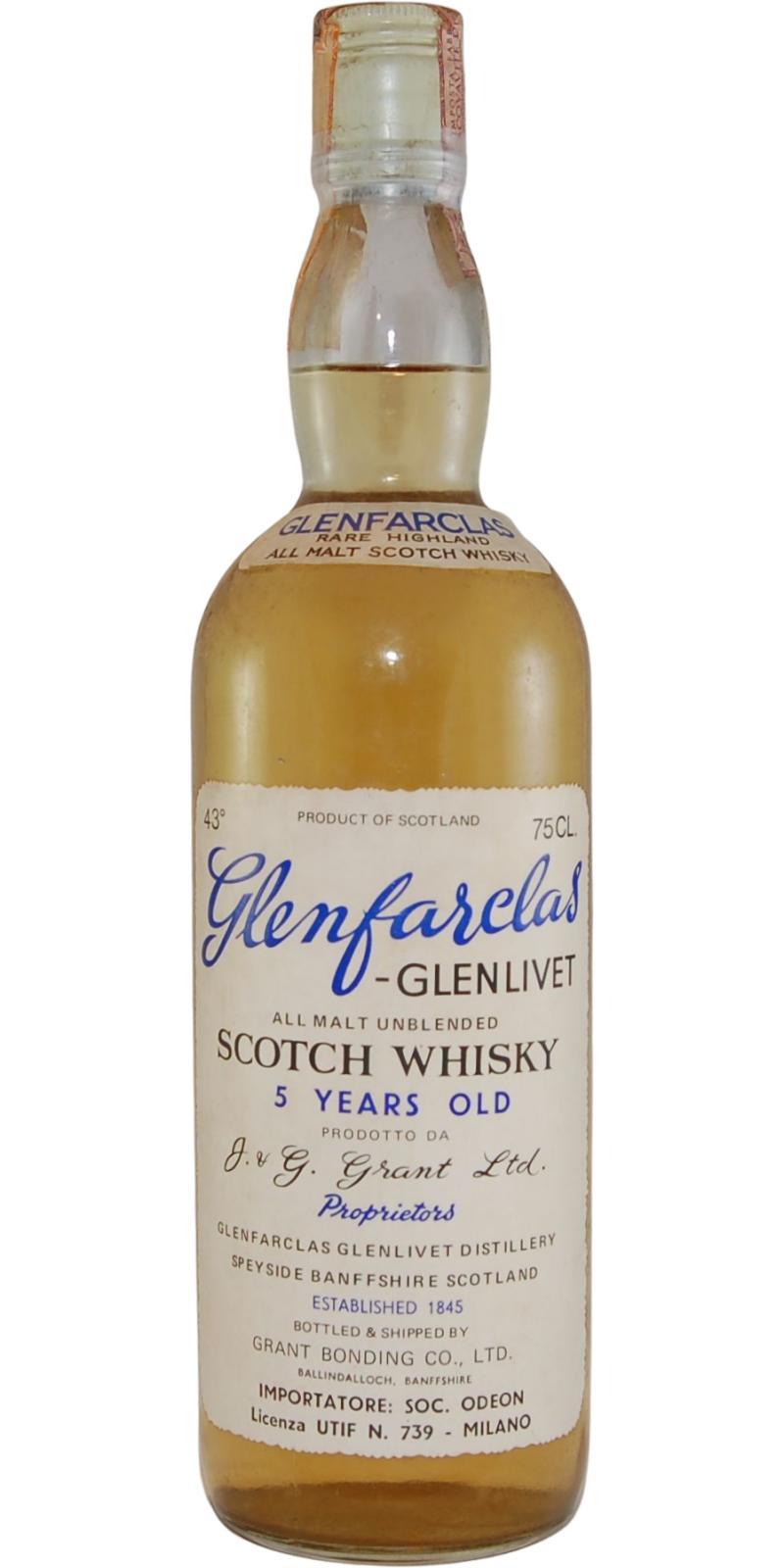 Glenfarclas 05-year-old  All Malt Unblended Scotch Whisky