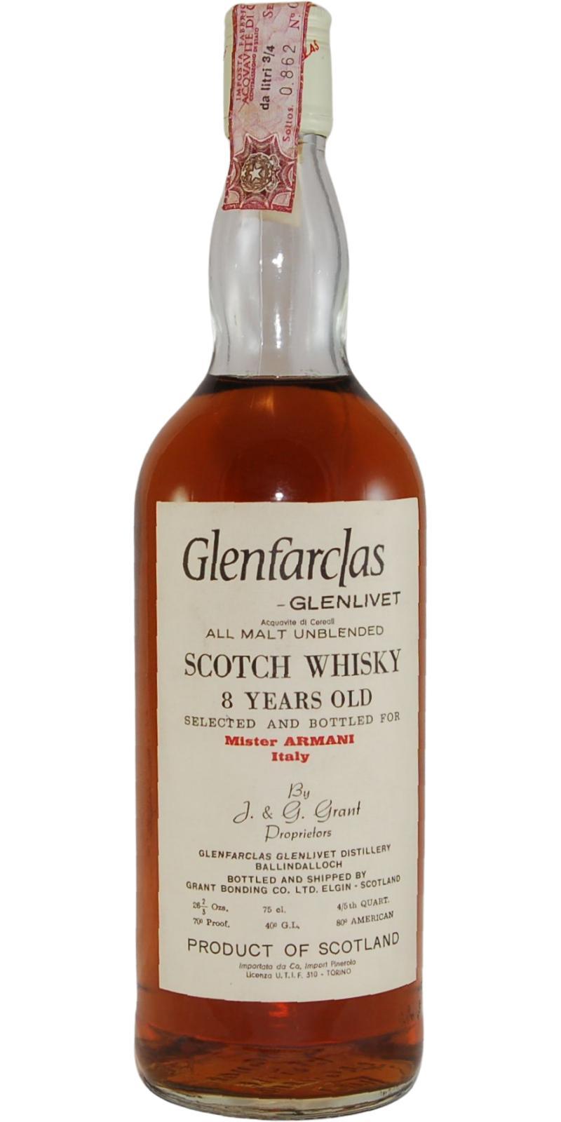 Glenfarclas 08-year-old  All Malt Unblended