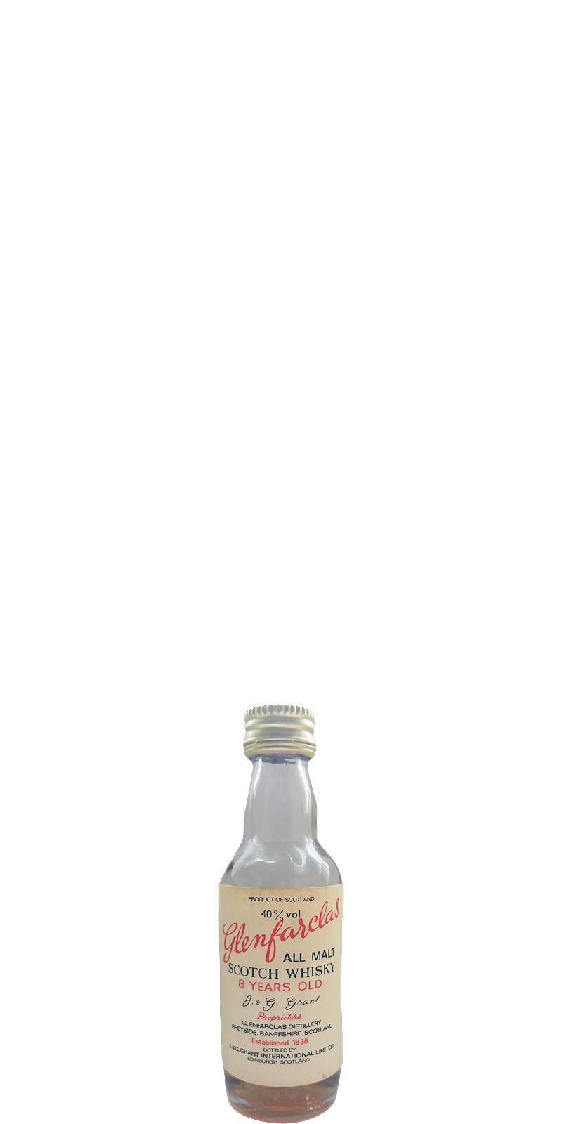 Glenfarclas 08-year-old  All Malt Scotch Whisky - Miniature