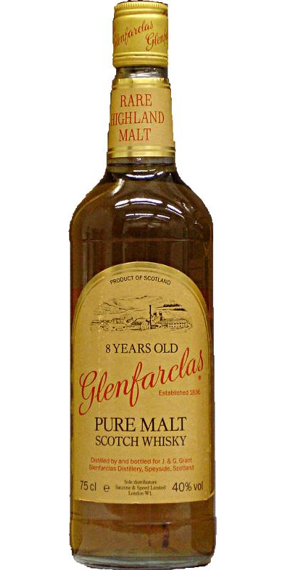 Glenfarclas 08-year-old  Pure Malt Scotch Whisky