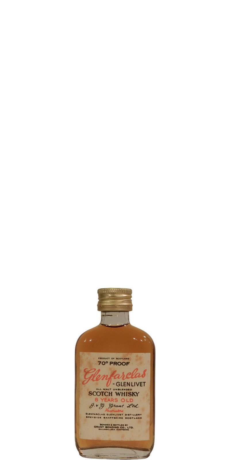 Glenfarclas 08-year-old  All Malt Unblended Scotch Whisky - Miniature