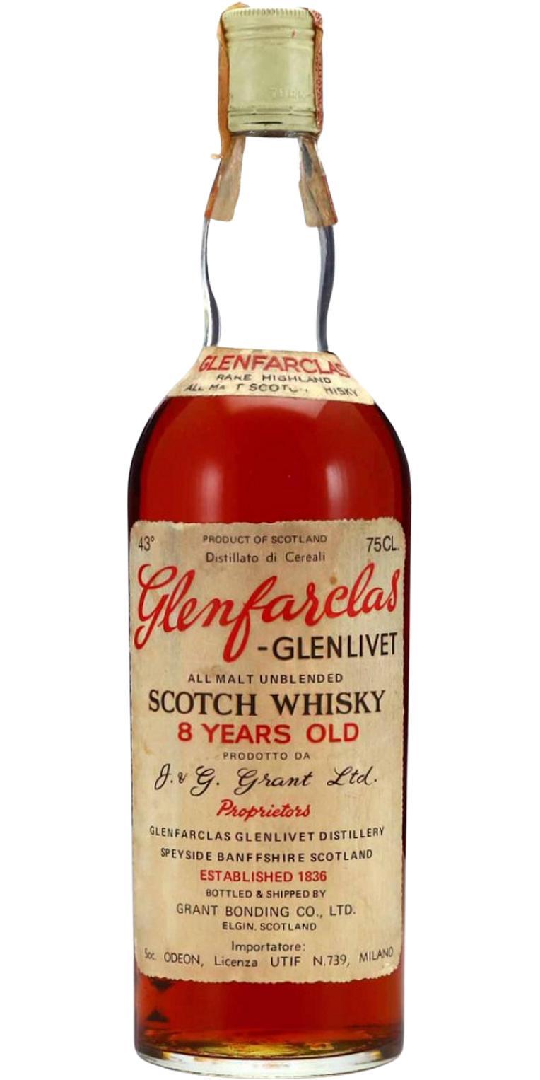Glenfarclas 08-year-old  All Malt Unblended Scotch Whisky