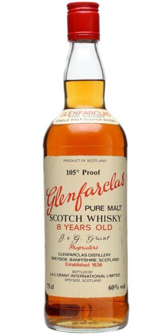 Glenfarclas 08-year-old  105° Proof - Pure Malt Scotch Whisky