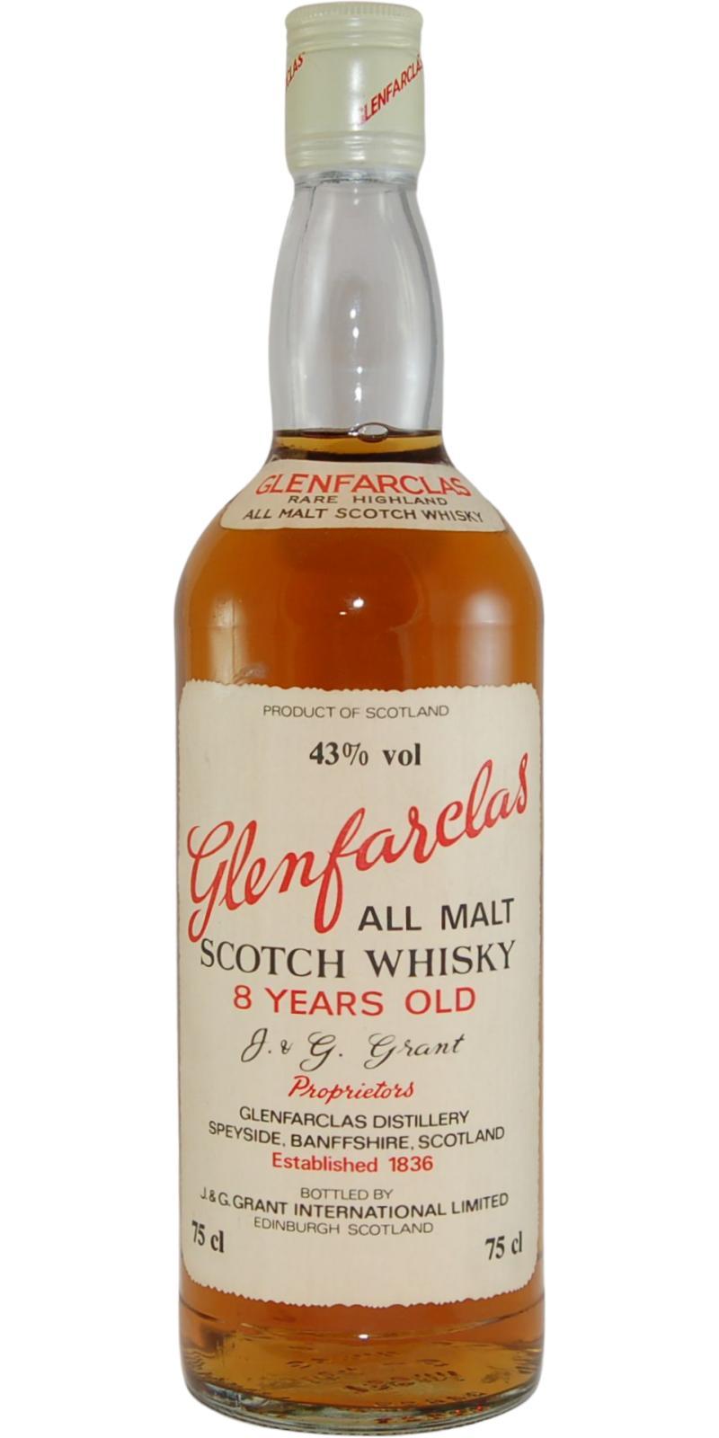 Glenfarclas 08-year-old  All Malt Scotch Whisky