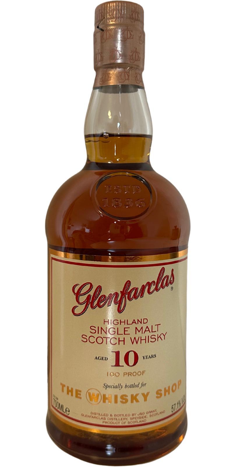Glenfarclas 10-year-old  100 Proof