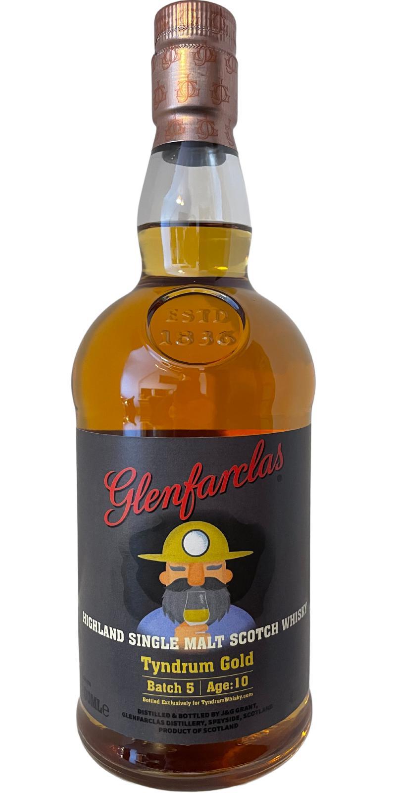 Glenfarclas 10-year-old  Tyndrum Gold