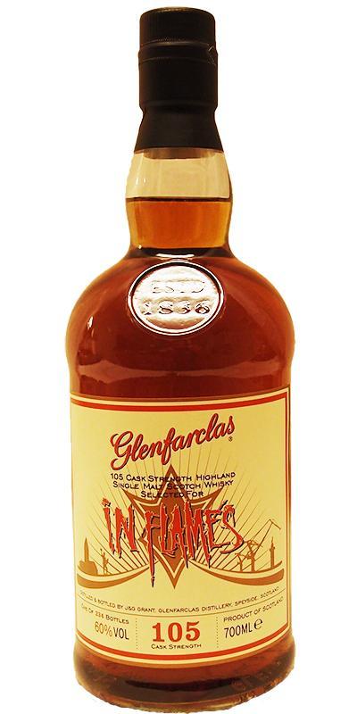 Glenfarclas 105  In Flames