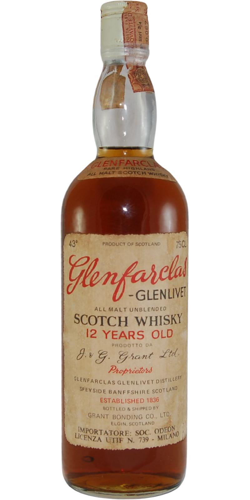 Glenfarclas 12-year-old  All Malt Unblended