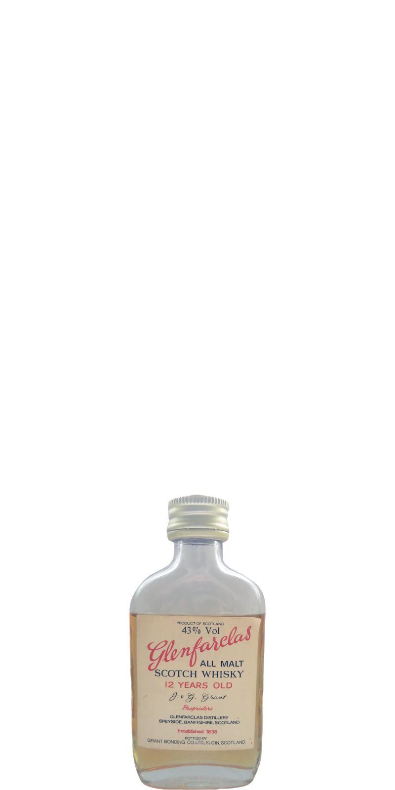 Glenfarclas 12-year-old  All Malt Scotch Whisky - Miniature