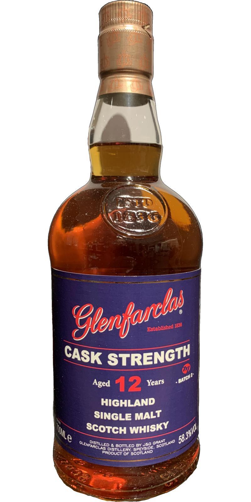 Glenfarclas 12-year-old  Cask Strength
