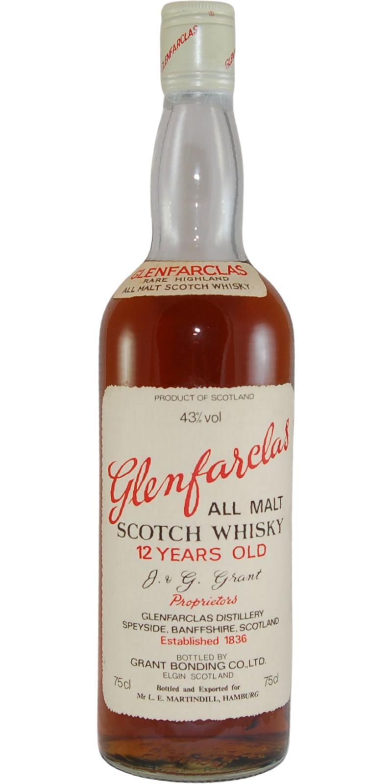 Glenfarclas 12-year-old  All Malt Scotch Whisky