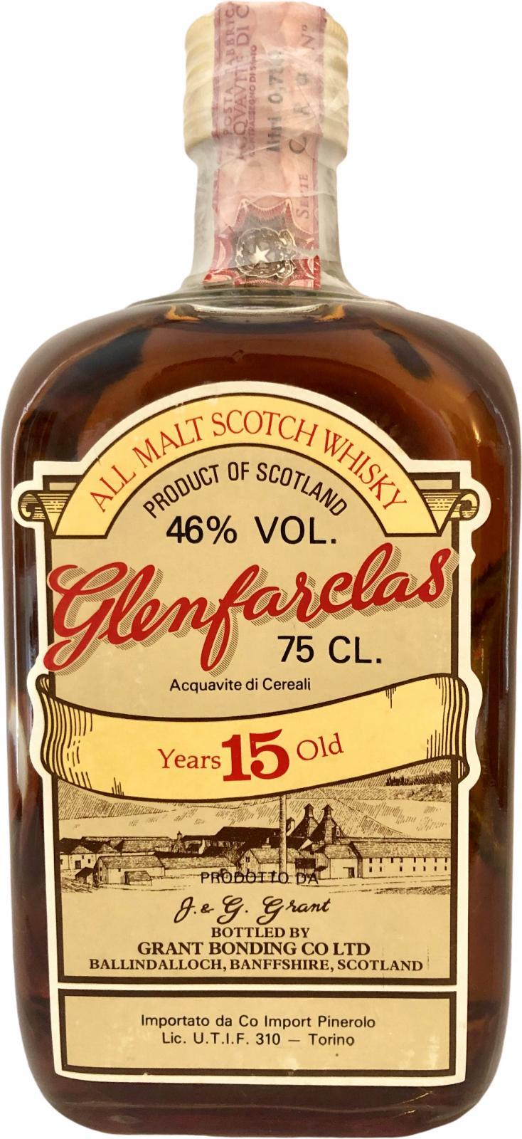 Glenfarclas 15-year-old  All Malt Scotch Whisky