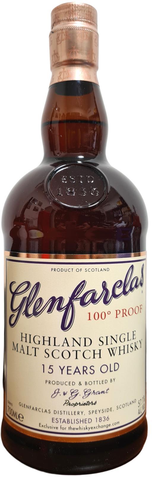 Glenfarclas 15-year-old  100 Proof