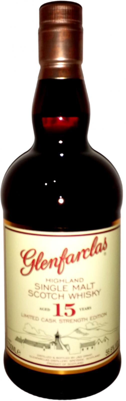 Glenfarclas 15-year-old  Limited Cask Strength Edition