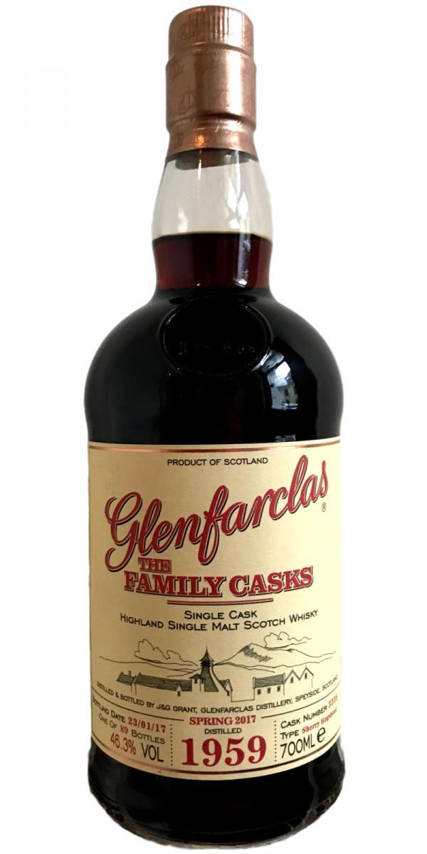 Glenfarclas 1959  The Family Casks (Release Sp17)