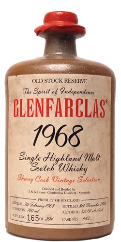 Glenfarclas 1968  Old Stock Reserve