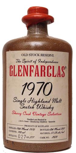 Glenfarclas 1970  Old Stock Reserve