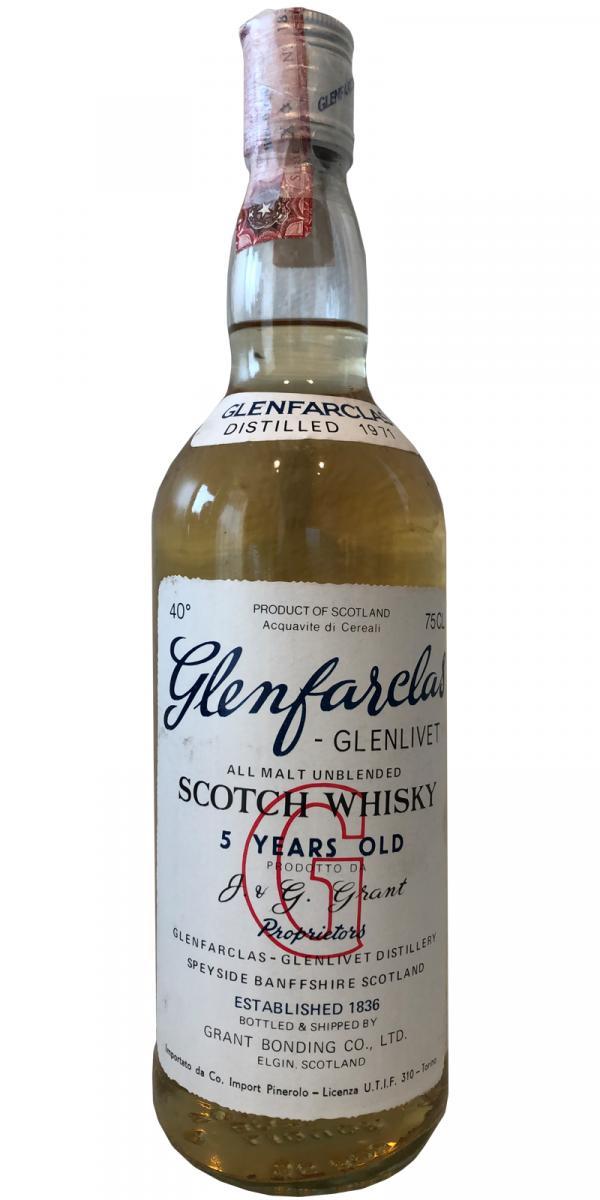 Glenfarclas 1971  All Malt Unblended Scotch Whisky