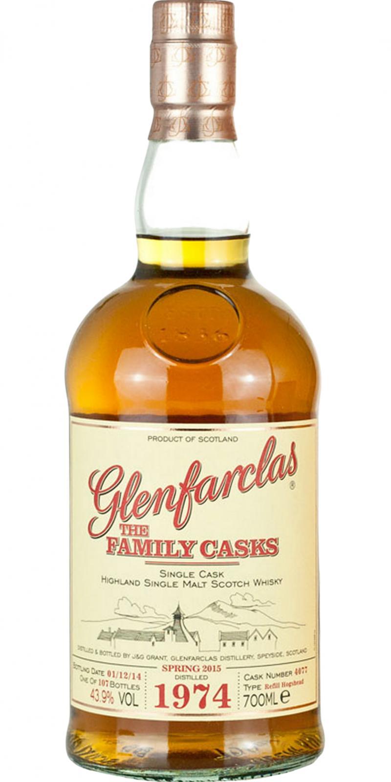 Glenfarclas 1974  The Family Casks (Release Sp15)