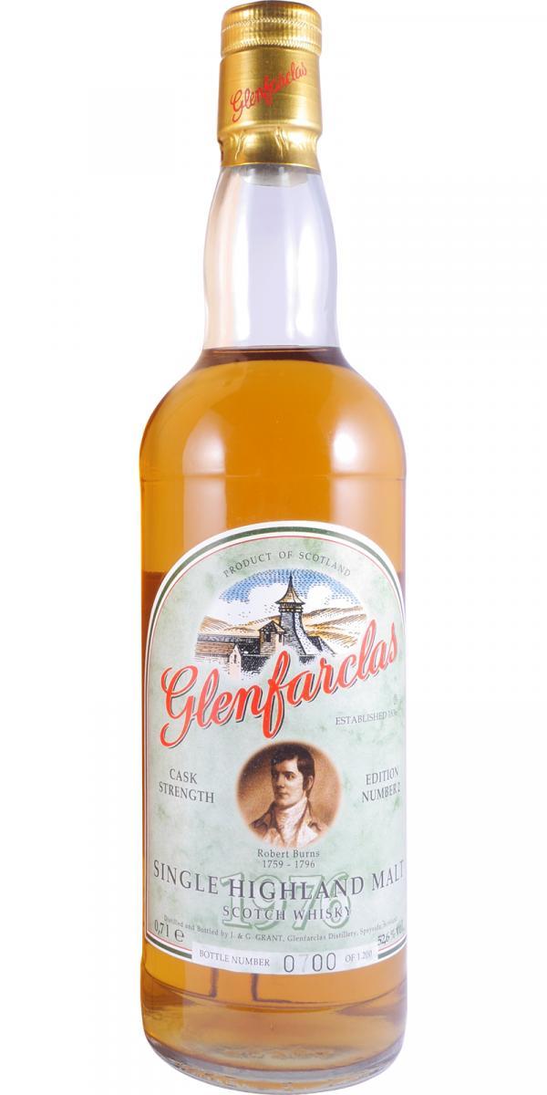 Glenfarclas 1976 Edition N°2  Robert Burns 1759-1796
