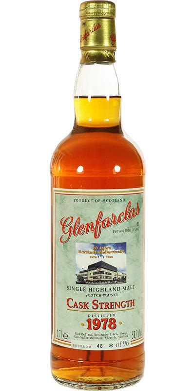 Glenfarclas 1978  20 Jahre Karstadt Müllerstraße 1978-1998