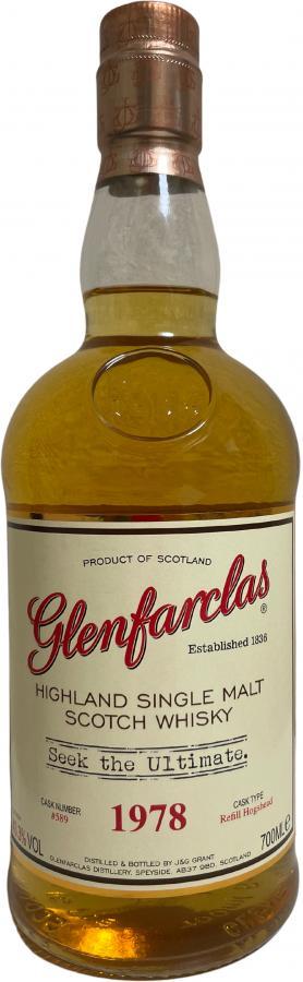 Glenfarclas 1978  Seek the Ultimate