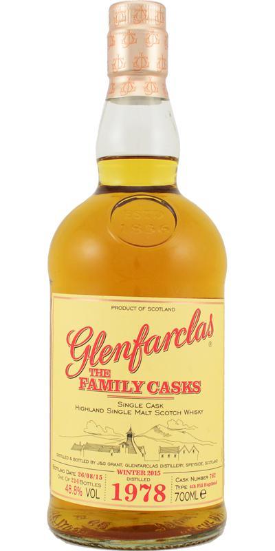 Glenfarclas 1978  The Family Casks (Release W15)