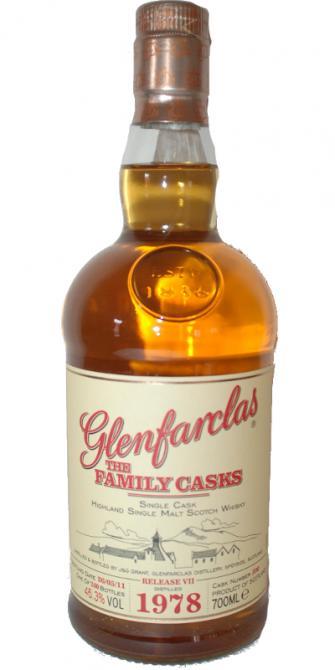 Glenfarclas 1978  The Family Casks (Release VII)