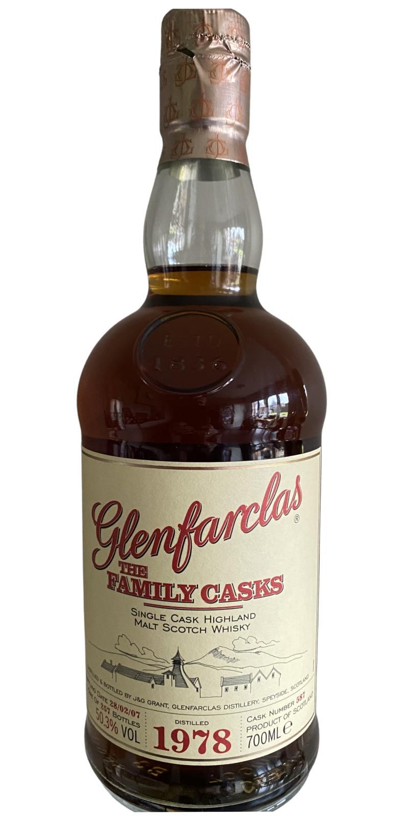 Glenfarclas 1978  The Family Casks