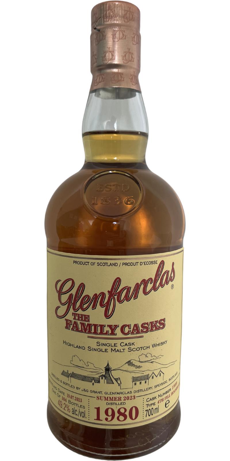 Glenfarclas 1980  The Family Casks (Release S23)