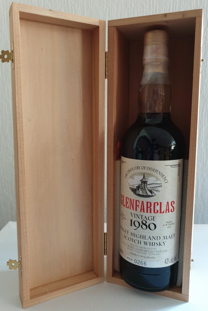 Glenfarclas 1980 Vintage  Hanseatische Weinhandelsges. import