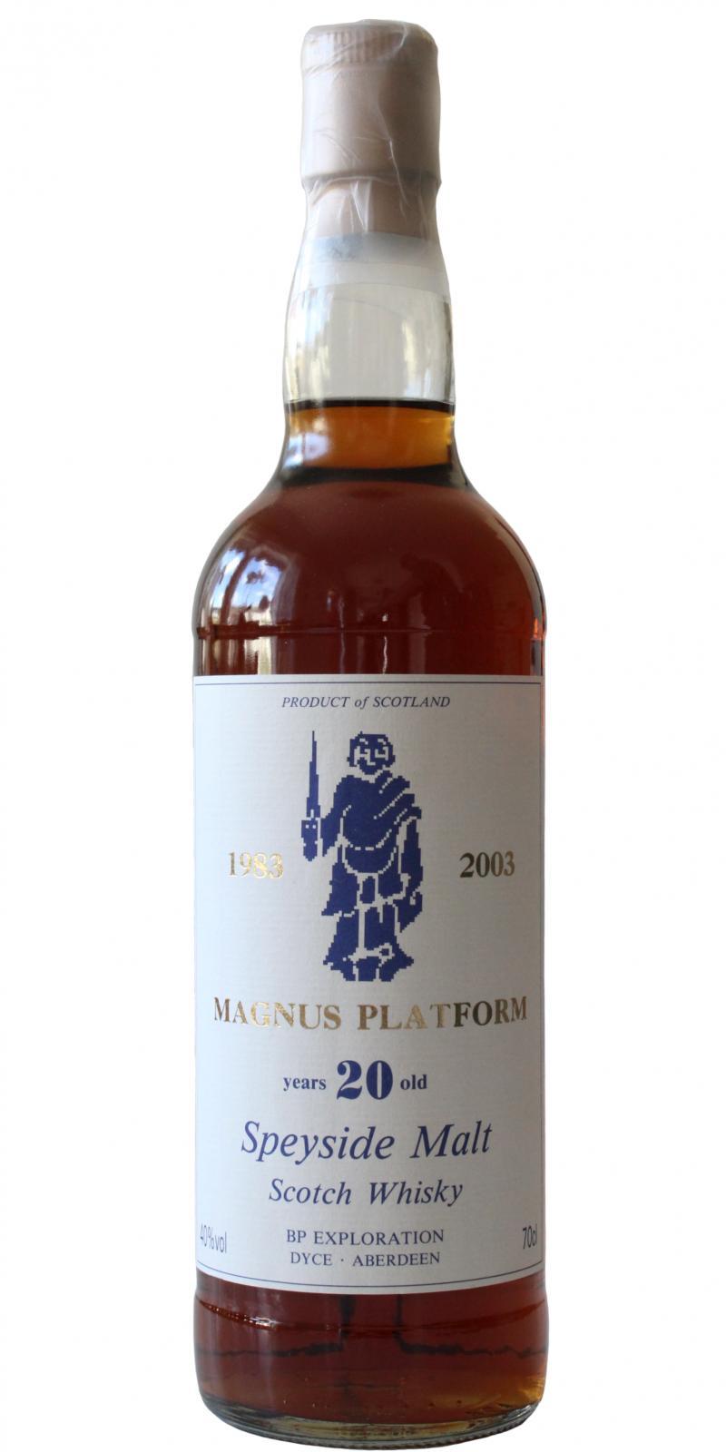 Glenfarclas 1983  Magnus Platform - 20 years